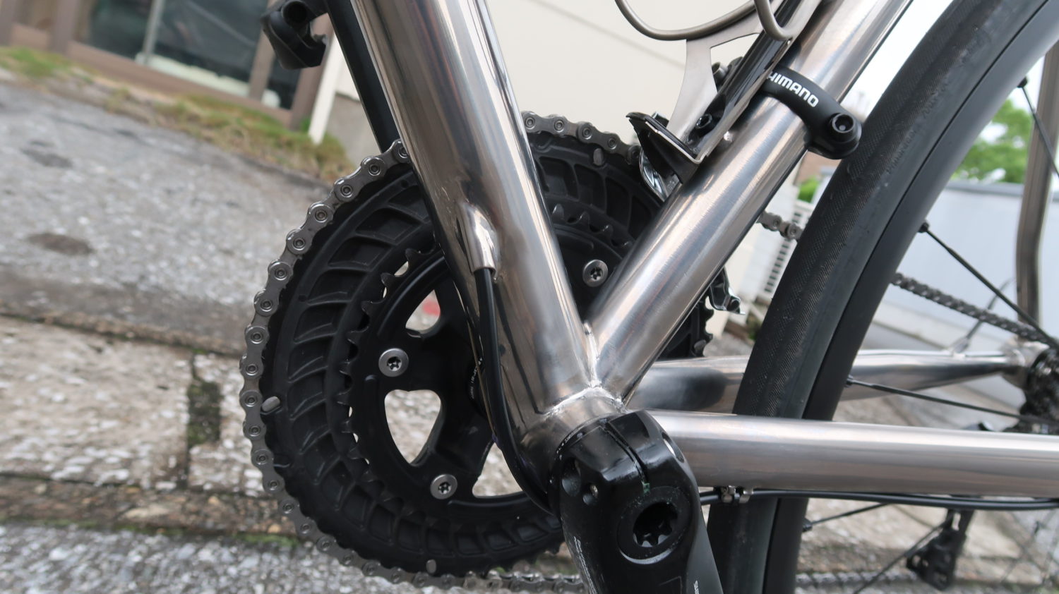チタン製 カスタムグラベルロード – Bike Energy KRG 菊 地 輪 業